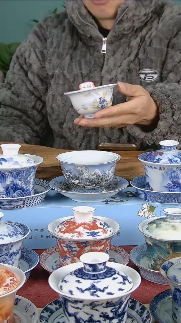 【闪购商品】陶瓷千里江山