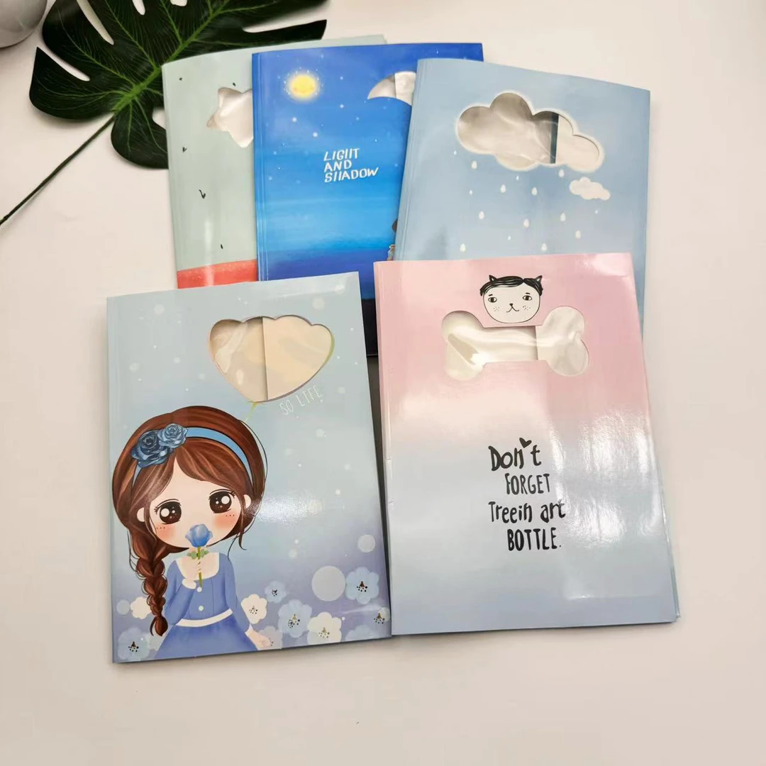 环保纸质开窗书皮