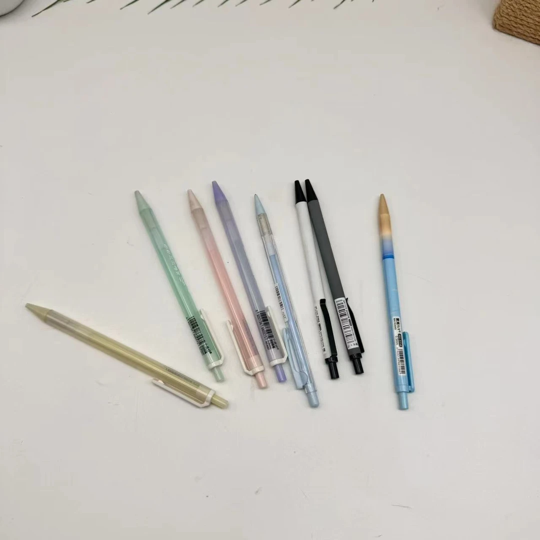高颜值自动铅笔不断芯按动铅笔耐用笔芯考试专用笔