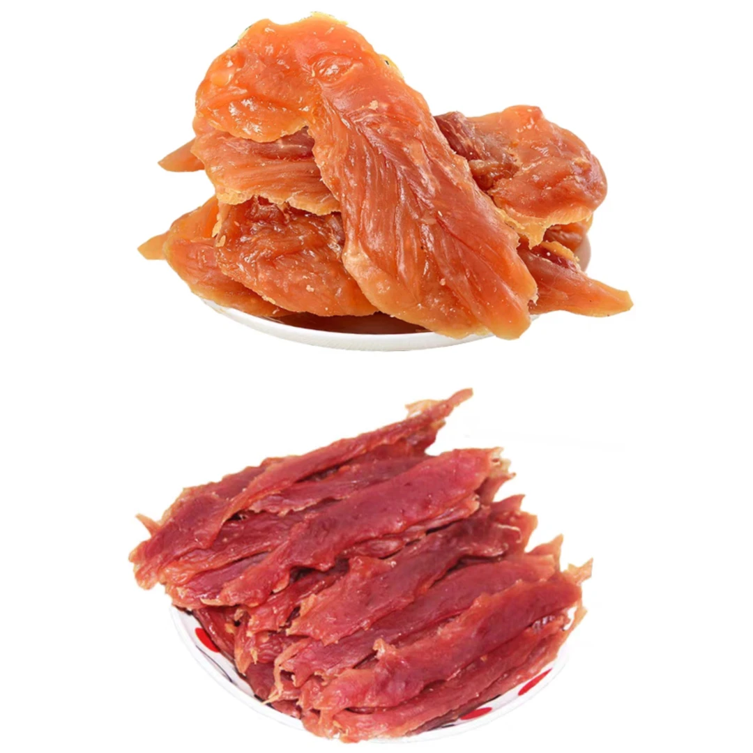 宠物狗狗零食鸭胸肉鸡胸肉鸭肉条鸡肉条训练清热除泪痕营养补钙