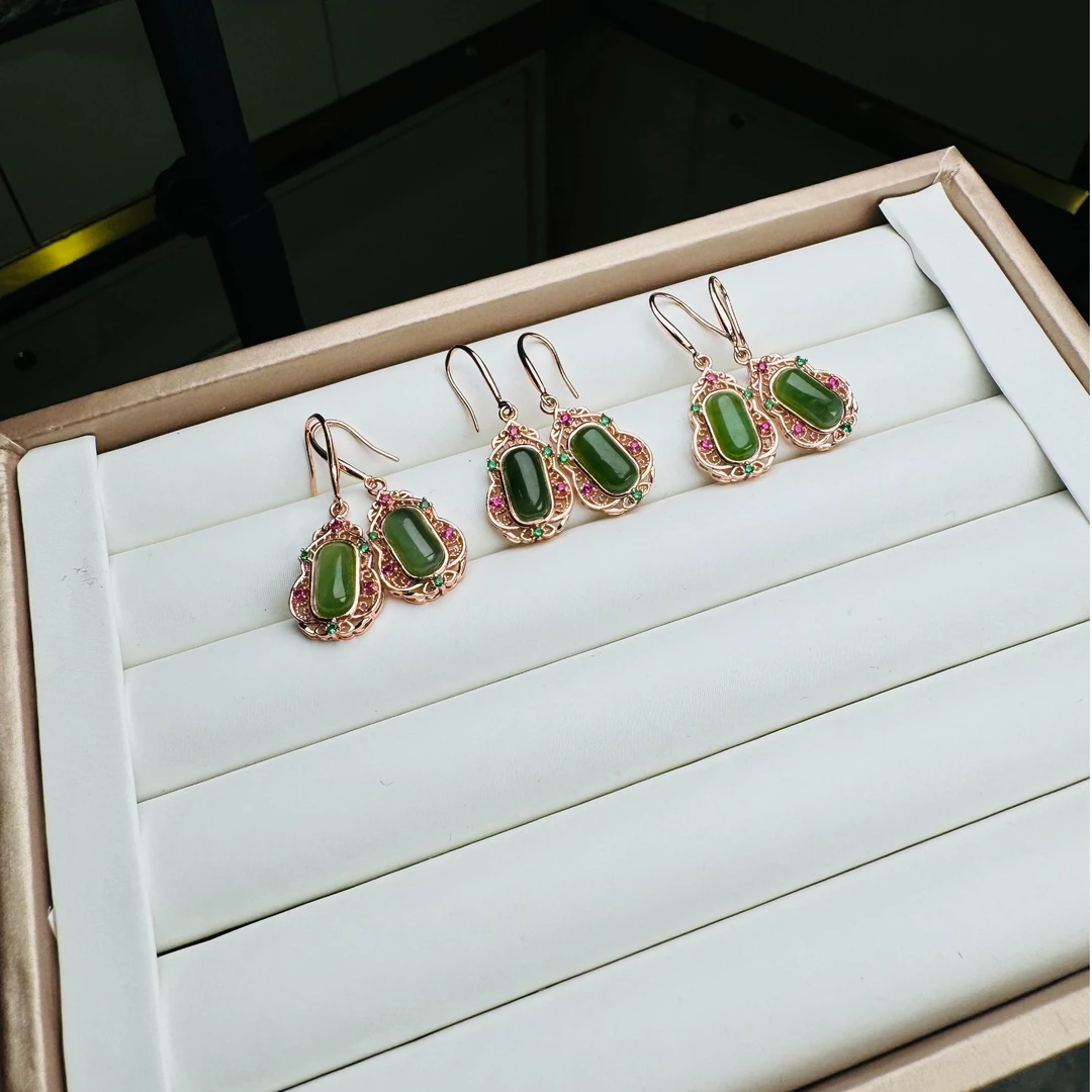 碧玉耳坠-多样性发其一