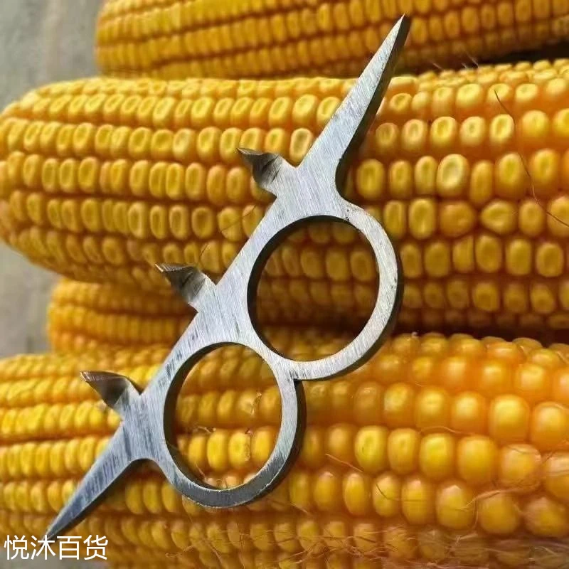 新款剥玉米神器玉米剥撕包谷神器手撕铝合金不磨手秋收农用玉工具