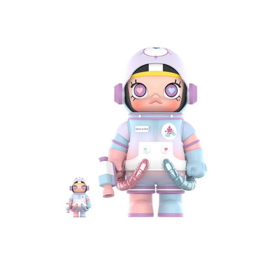 【小野潮玩】Molly 爱心熊 400% space mega 潮流公仔