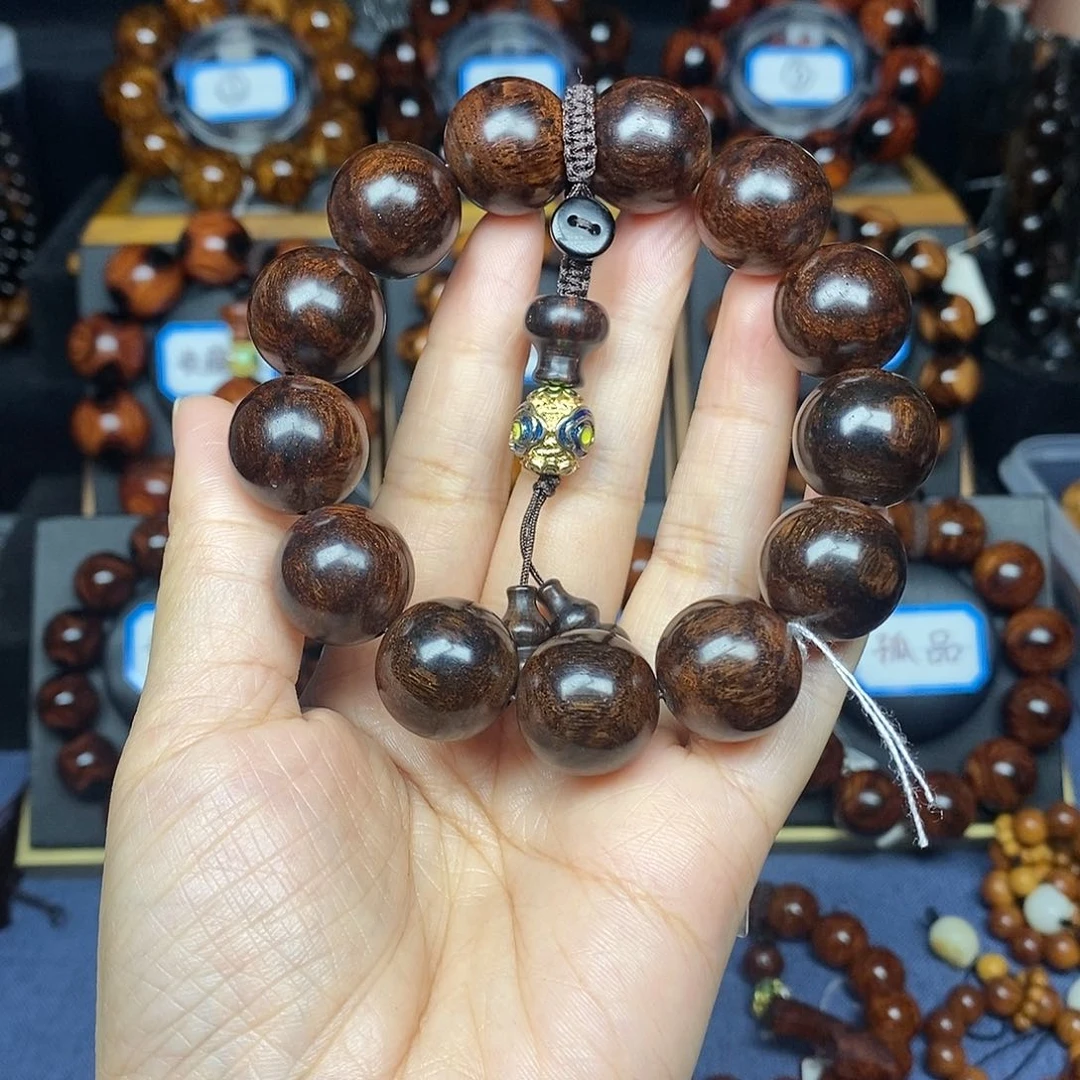 ⑤*1.8老料芝麻点瘤疤手串