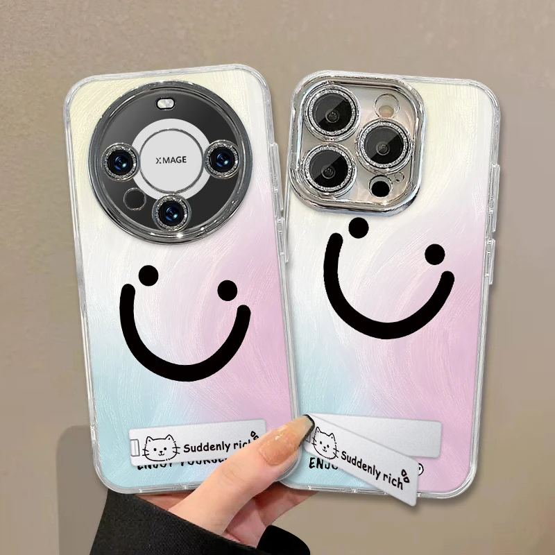 镜头全包【彩底笑脸】华为荣耀/苹果/小米/红米/OPPO/vivo/一加/壳