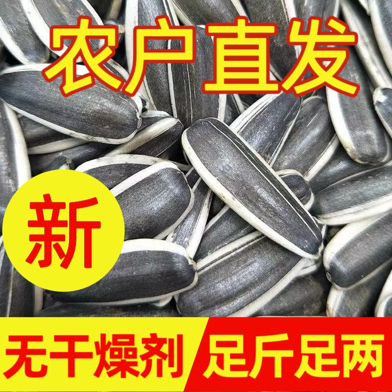 【内蒙直发】24年新货生葵花籽中颗粒特价生瓜子原味可炒熟散装批发