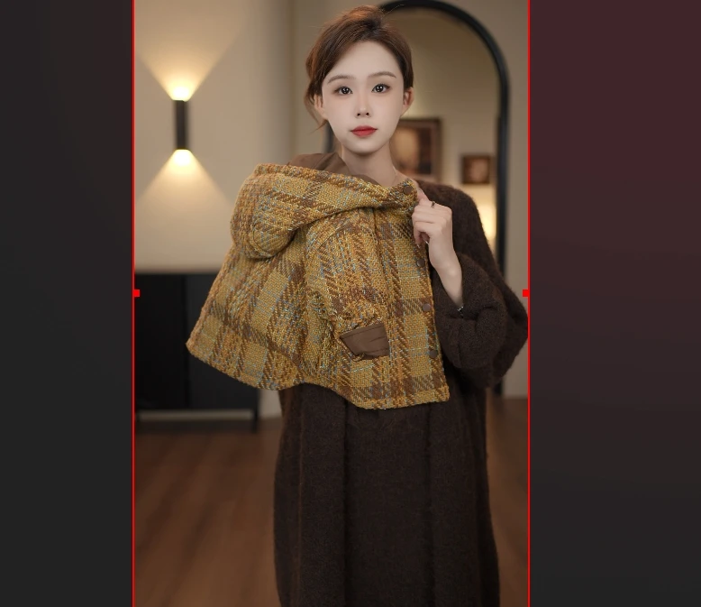 儿童穿搭潮流时尚休闲加棉加厚双面保暖冬季小香风外套39280