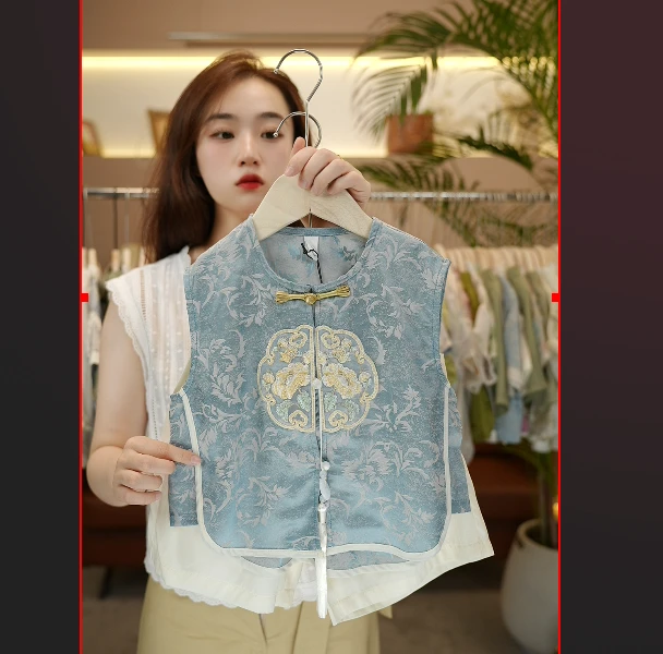 2024夏季新款气质新中式复古日常文艺中国风套装18675