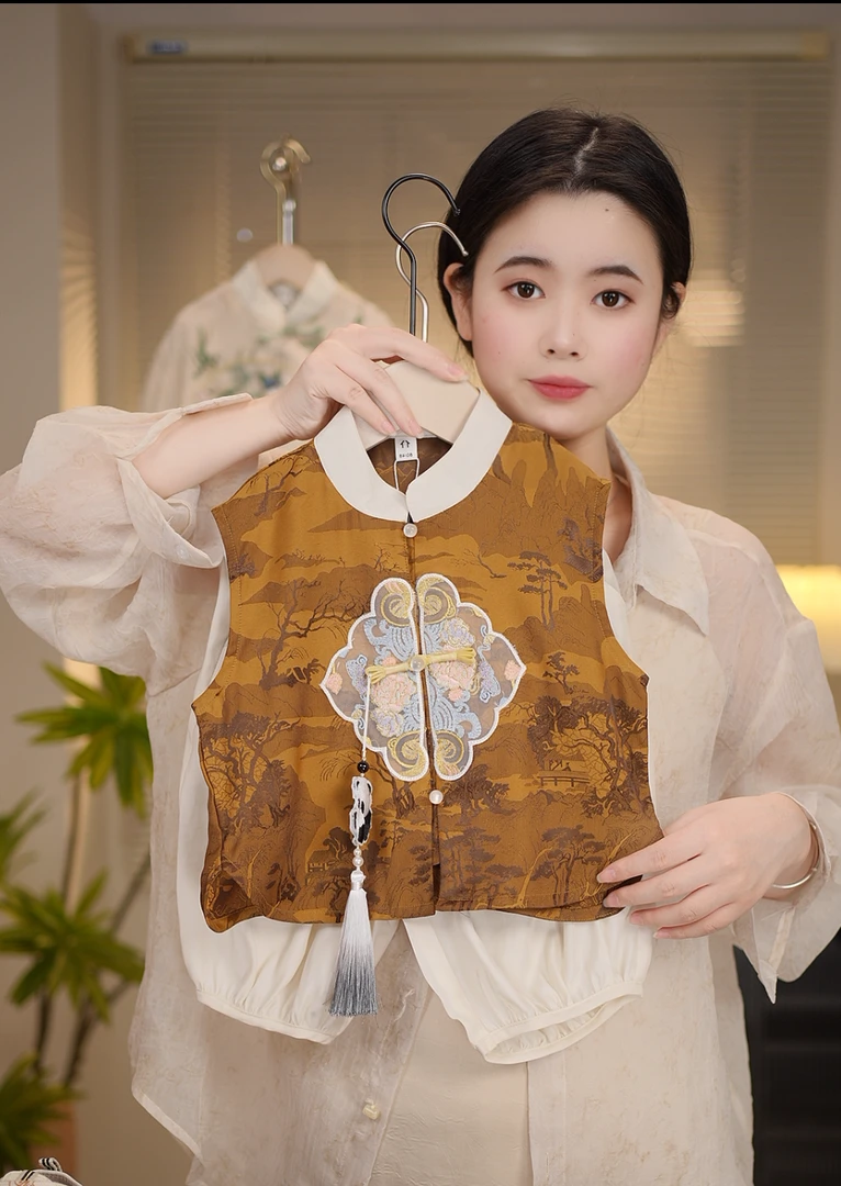 【现货】2024夏季新款男童女童新中式中国风休闲百搭儿童套装21299