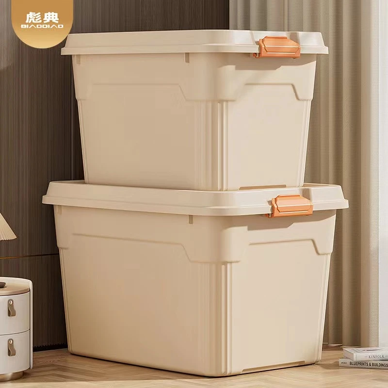 家用收纳箱大容量学生宿舍衣服整理箱零食玩具收纳盒车载储物箱