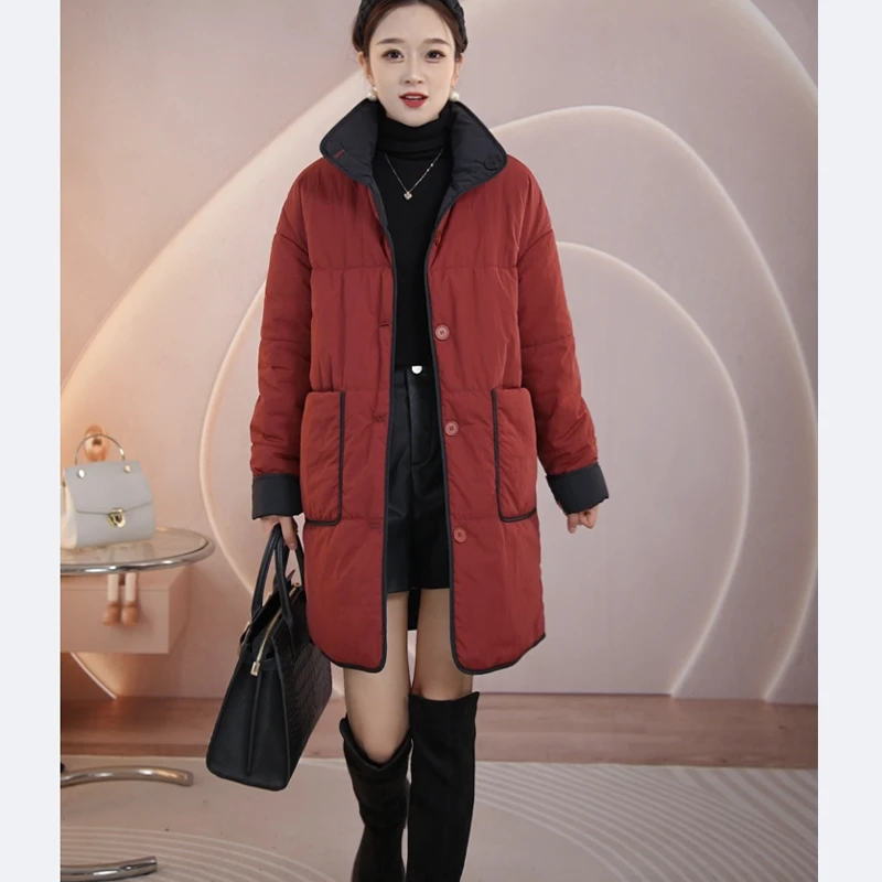 zfc6255 两面穿的棉服外套