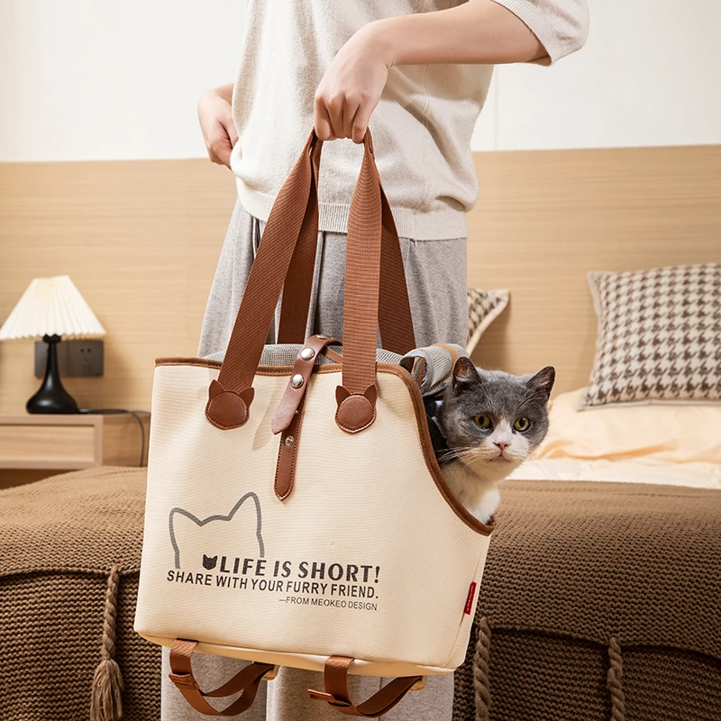 宠物包露头透气小型犬狗猫包大号猫咪单肩手提手拎外出通用便携包