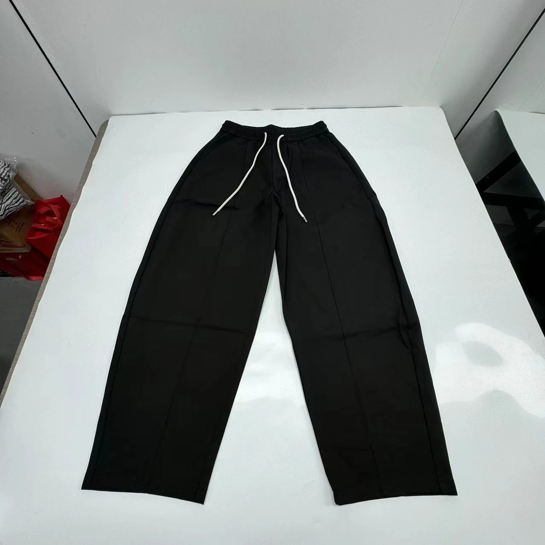 【陌选】新款时尚百搭高级感抽绳简约休闲裤-CH89053