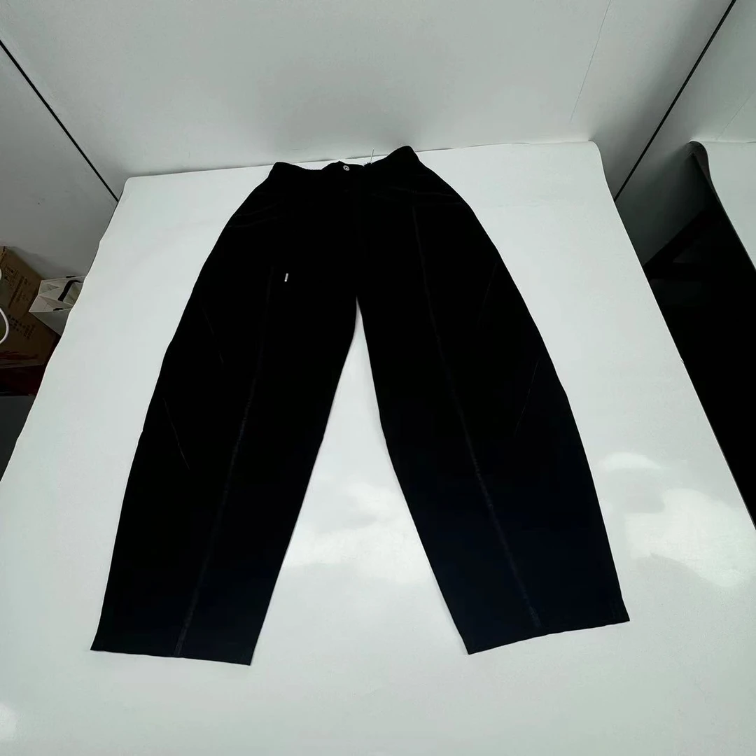 【陌选】秋季男士新款时尚百搭高级感抽绳大牌休闲裤-CH89098