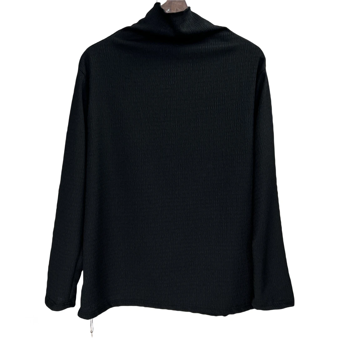 519/秋冬内搭黑天鹅舒适温暖百搭纯色冬季必备打底衫时尚长袖