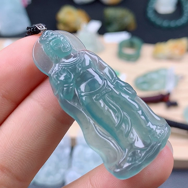 【闪购商品】翡翠颈饰未镶嵌翡翠吊坠
