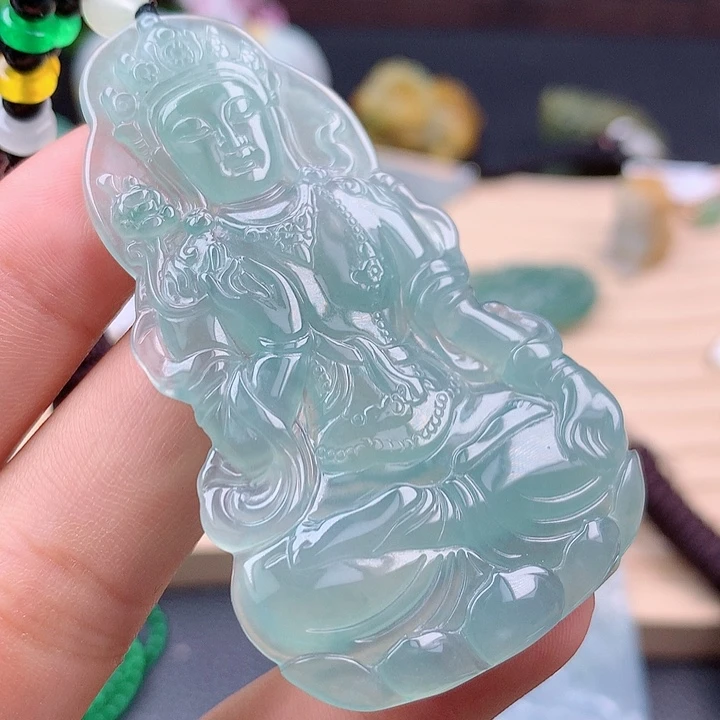 【闪购商品】翡翠颈饰未镶嵌翡翠吊坠