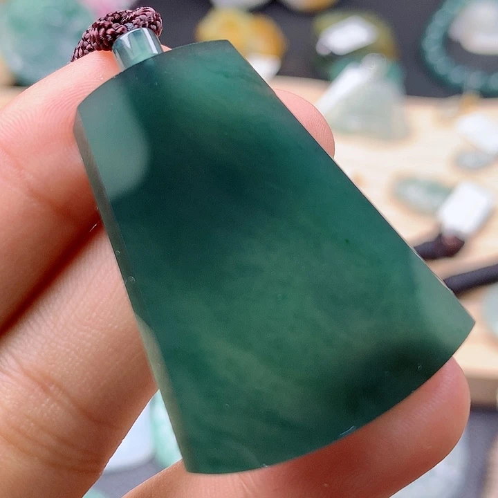 【闪购商品】翡翠颈饰未镶嵌M***～翡翠吊坠
