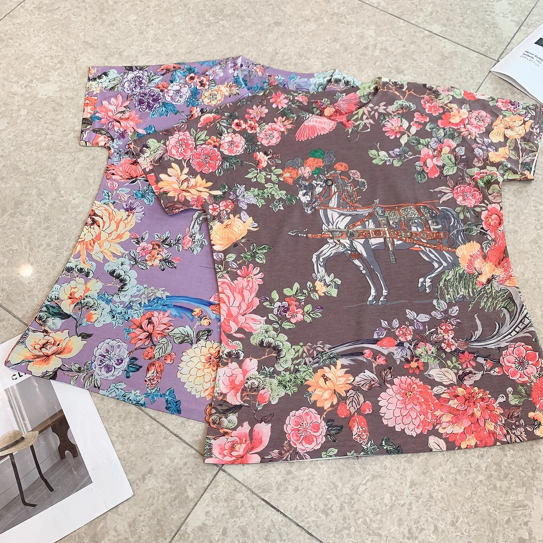 红姐严选17034涂鸦半袖