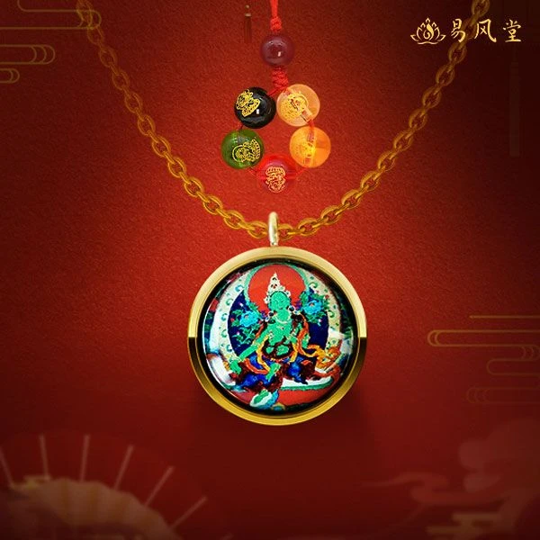 钛钢项链  【短视频专属】绿度项链+五路挂件 松弛感《易》