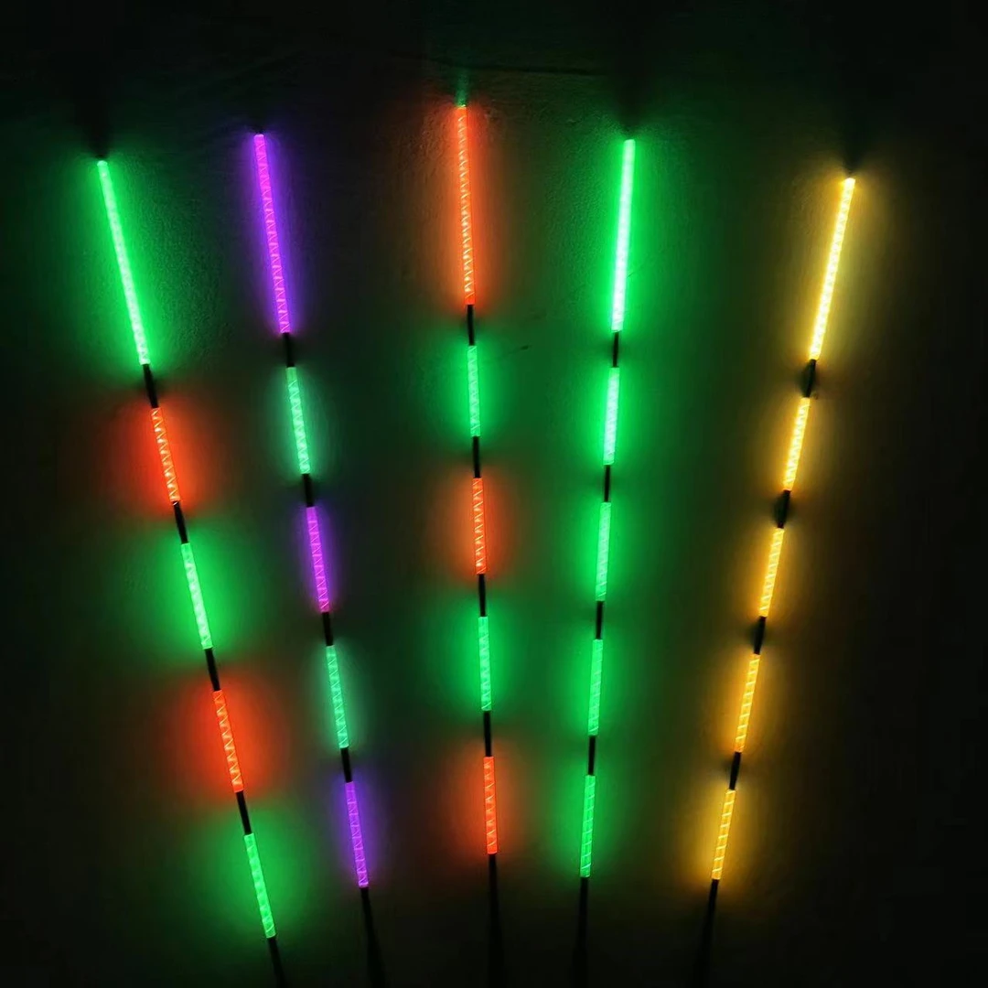 1.5到3.5克咬钩变色大目数到手五支夜光漂送漂盒40长日夜两用