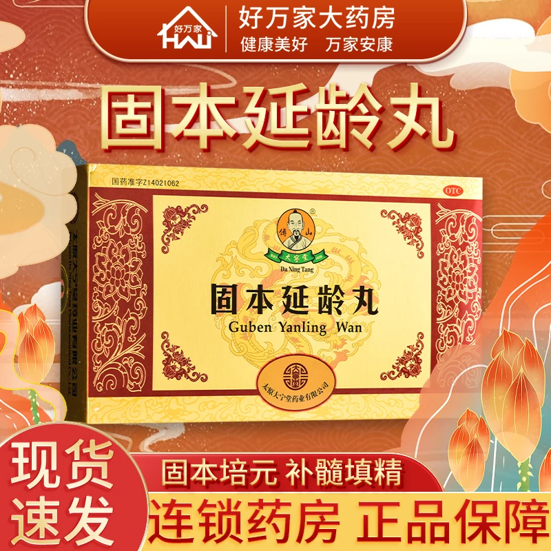 大宁堂固本延龄丸 9g*10丸失眠经血不调强壮筋骨腰痛虚劳损伤