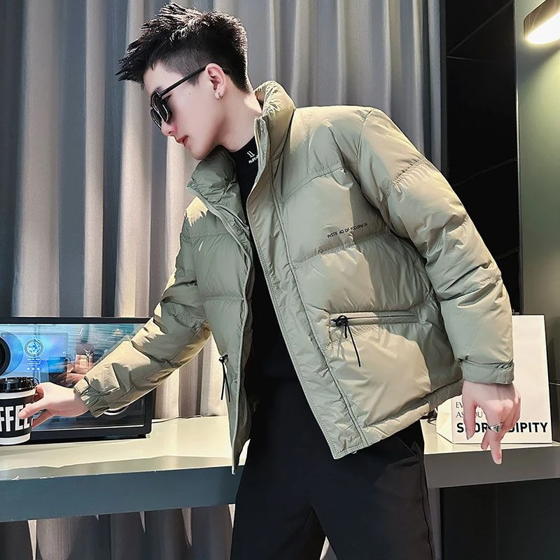 波司豋男士羽绒服2023新款冬季潮流轻薄保暖短款休闲外套男冬装潮