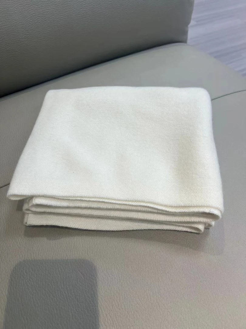 【欧诗莲】190*39CM大围巾100纯山羊绒时尚休闲纯色保暖2234