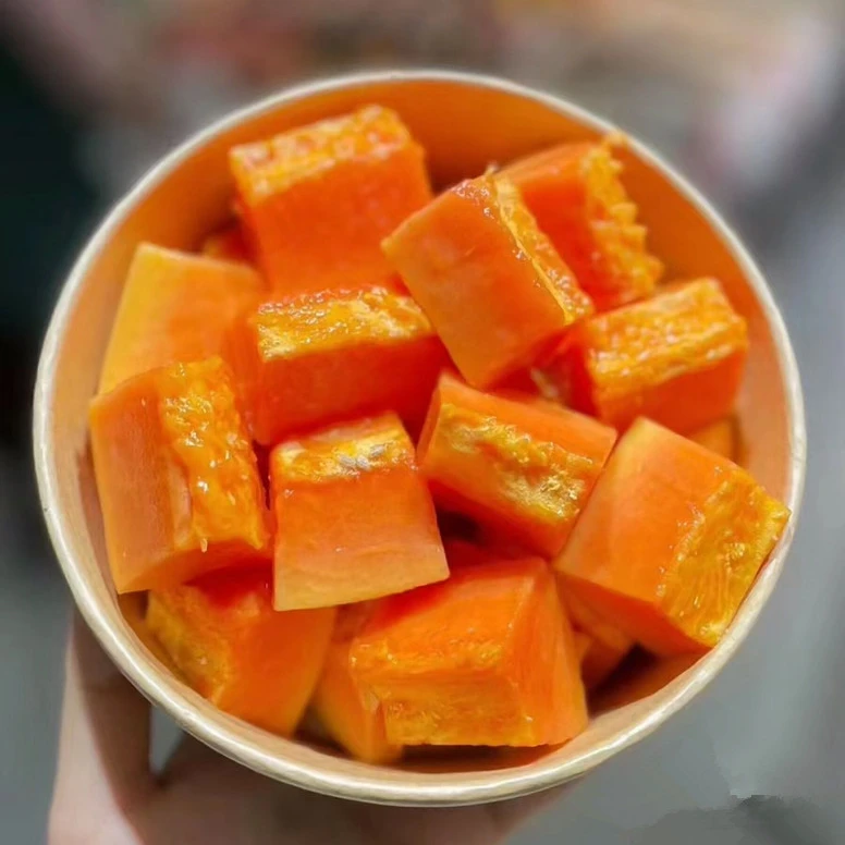 【现切果盒】红心木瓜 （一个切）