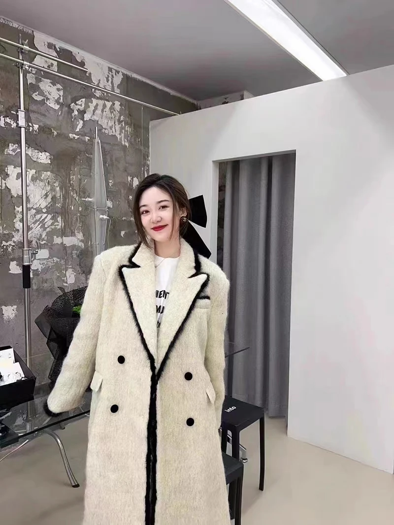 【白月光】小炎家高级感宽松百搭西装领时髦气质减龄呢子上衣