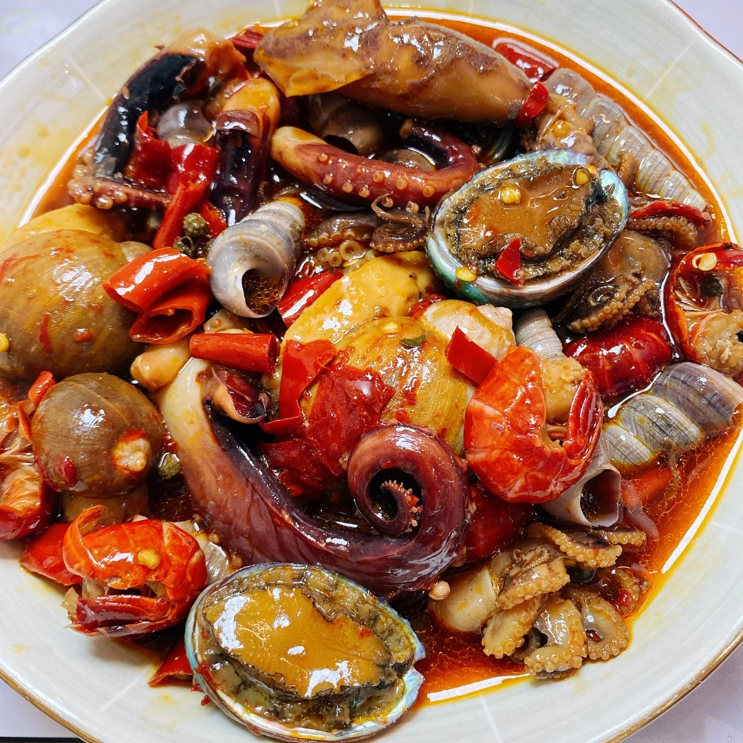海鲜全家福 大包装600g/包 小海鲜 顺丰包邮