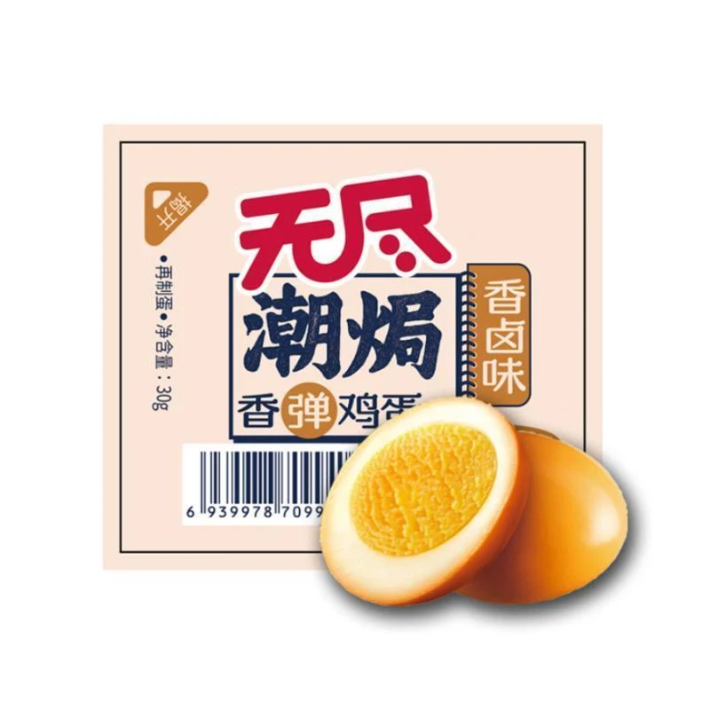 无尽香弹鸡蛋香卤味30g1
