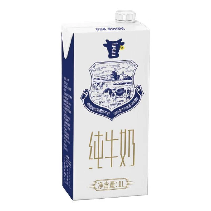 三点三纯牛奶1L