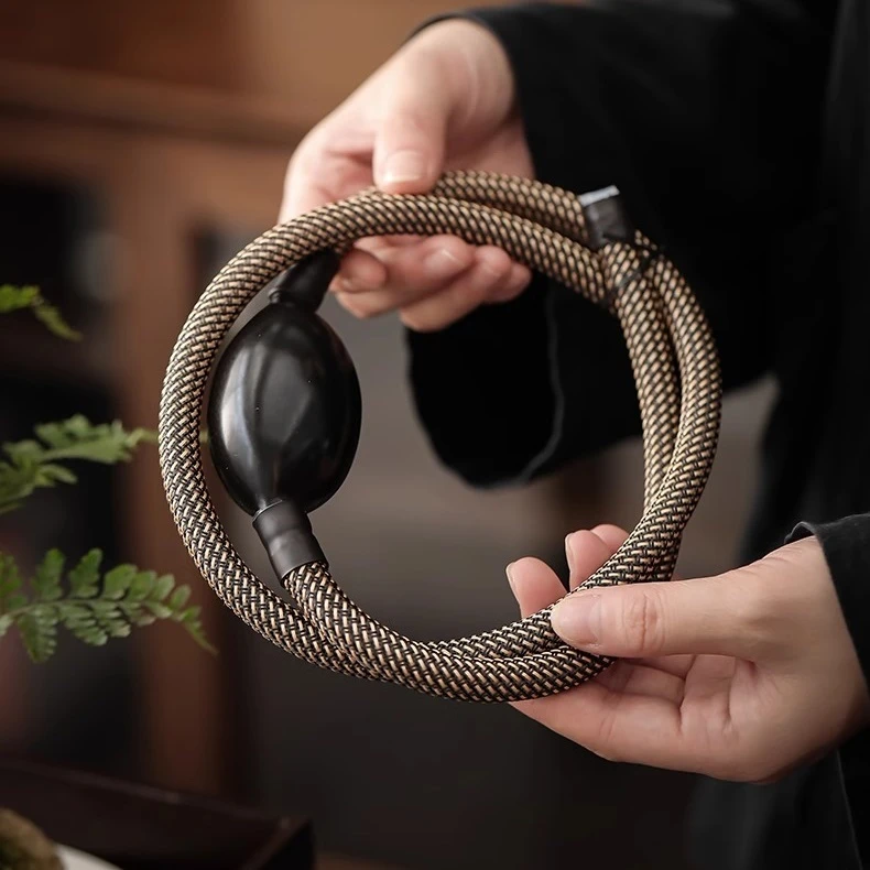 茶盘排水管带吸水球硅胶功夫茶具配件茶道零配茶桌茶台抽水管软管