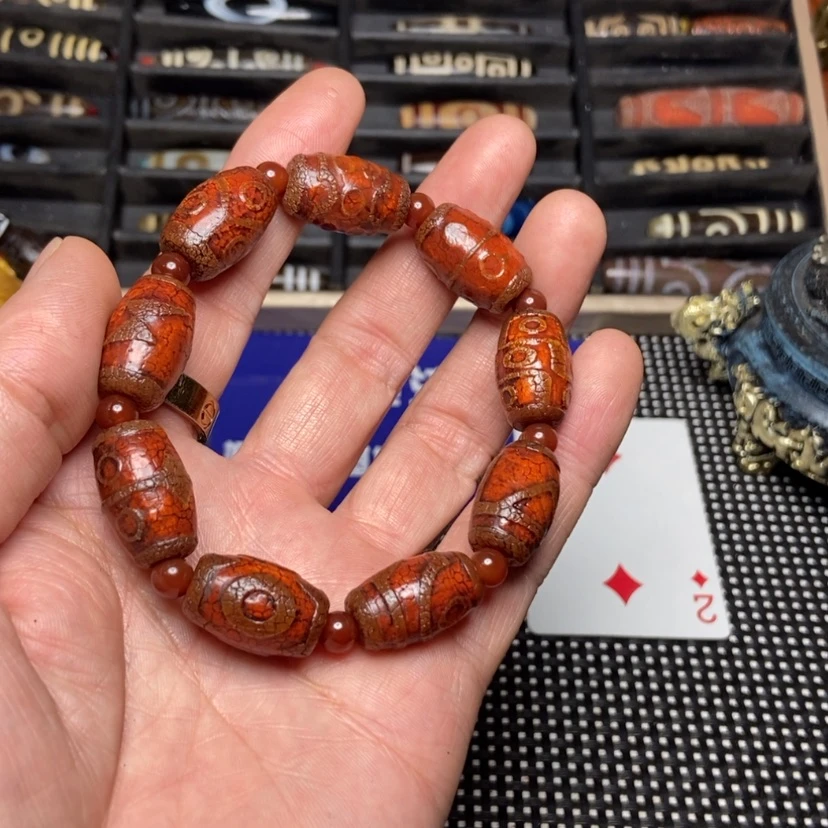 【闪购商品】玛瑙/玉髓手链未镶嵌颜*