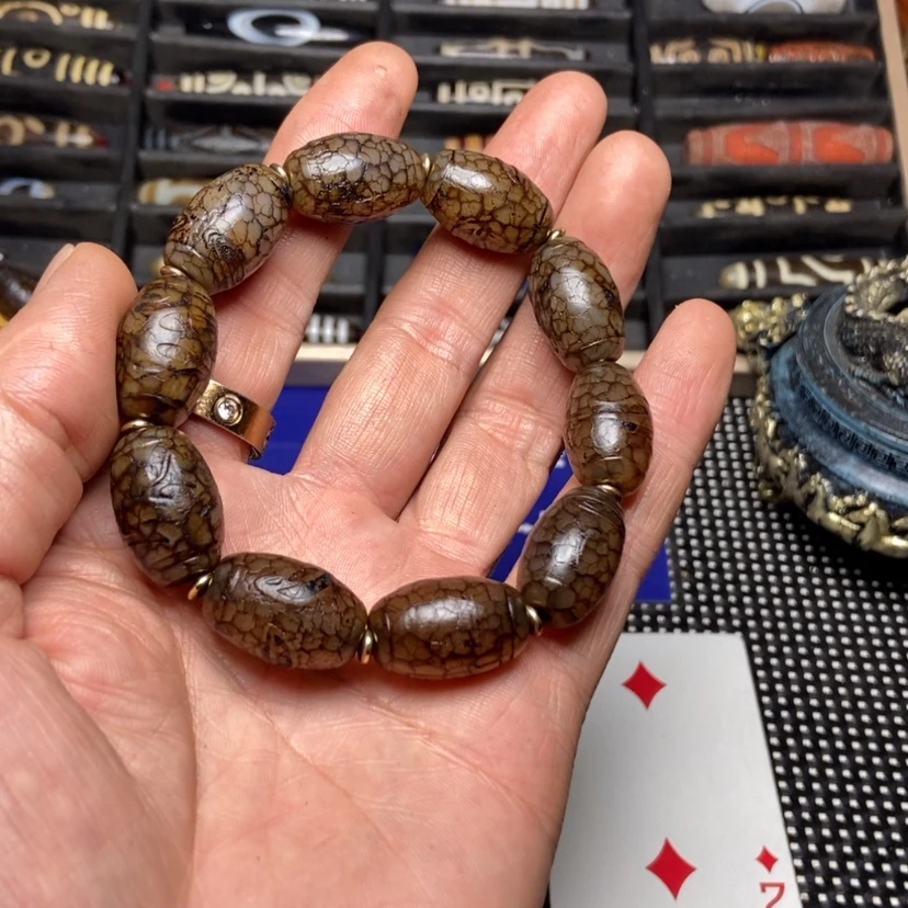 【闪购商品】玛瑙/玉髓手链未镶嵌龙