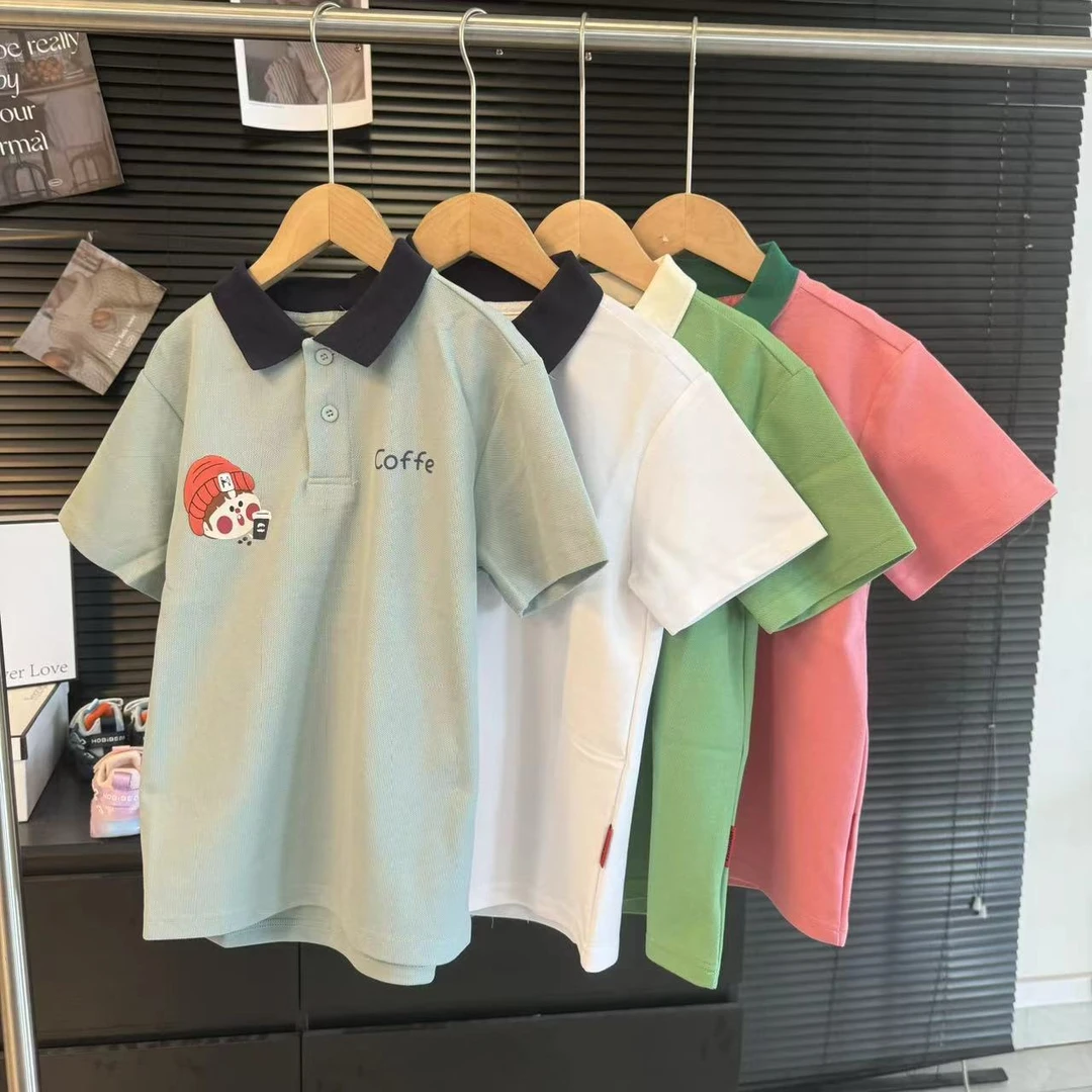 肉肉家-儿童发泡娃娃朱地POLO衫