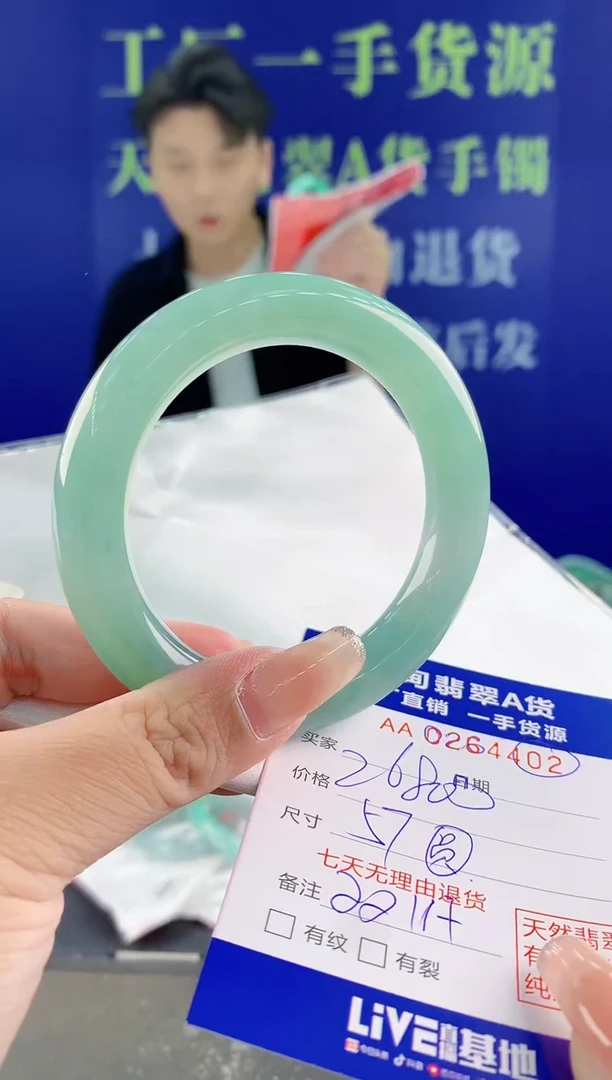 【闪购商品】翡翠手镯未镶嵌02天然A货翡翠