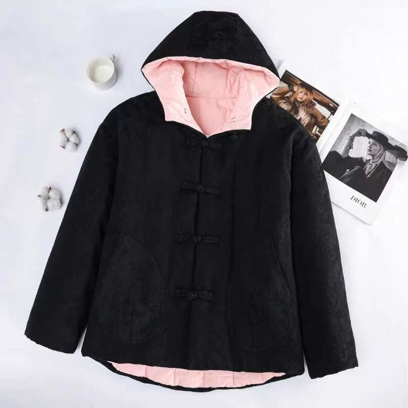 【新疆棉花袄】2024新款新疆长绒棉连帽棉袄保暖古韵华裳冬季必备