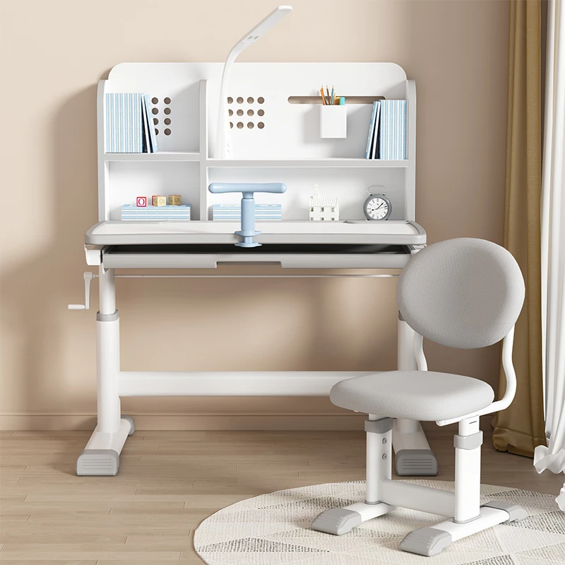 中小学生专用升降学习桌简约书桌椅男孩女孩家用写字桌椅卓业桌子
