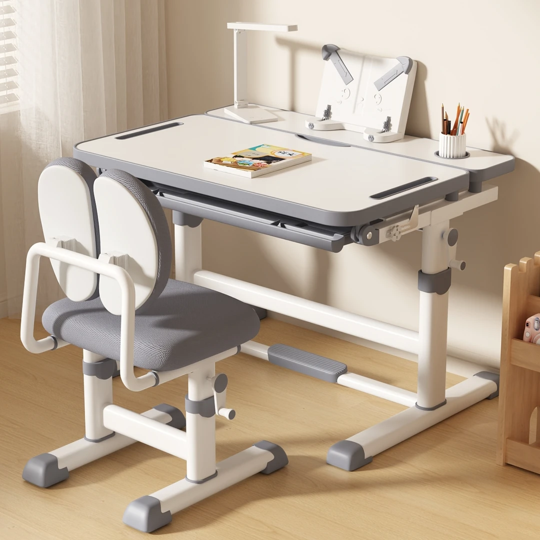 学生专用可升降书桌儿童学习桌椅防驼背矫正坐姿桌椅学习书桌椅