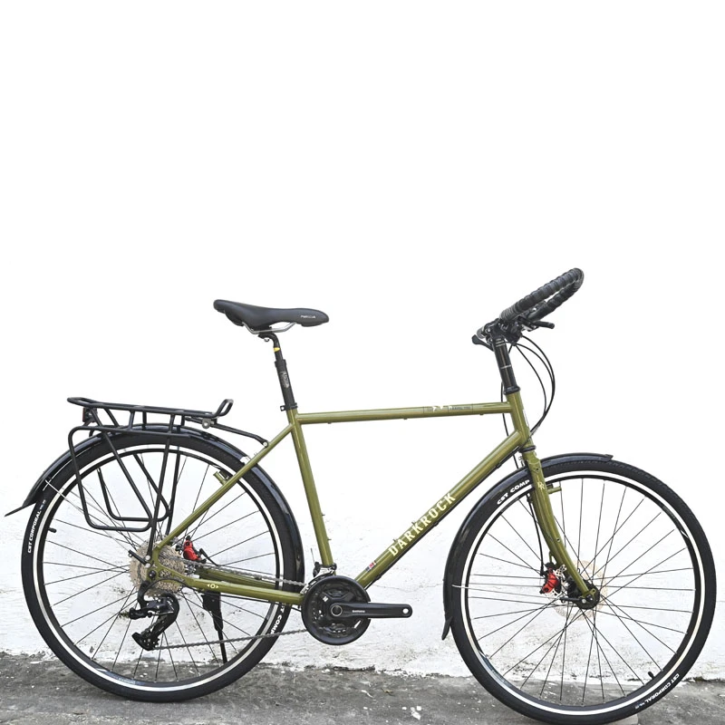 黑岩DR travel 700 蓝图30S 30速长途旅行自行车休闲车直把蝴蝶把