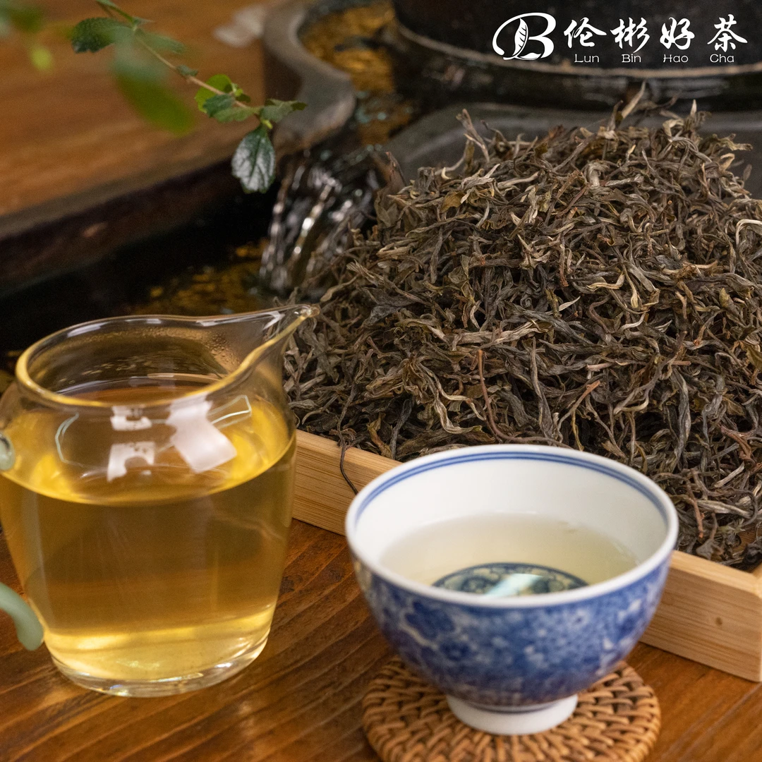 2024年 冰岛老寨单株（400年树龄）古树纯料 普洱生茶 散茶