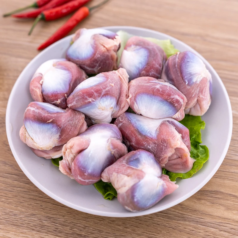 新鲜冷链速冻装生鲜鸭胗饱满卤味食材食用原料干净好吃不调味原味