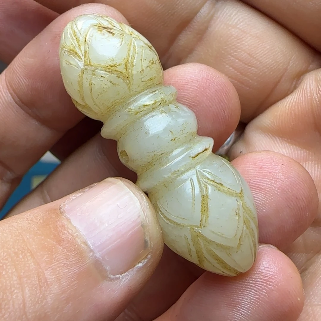 和田玉（白玉）颈饰未镶嵌