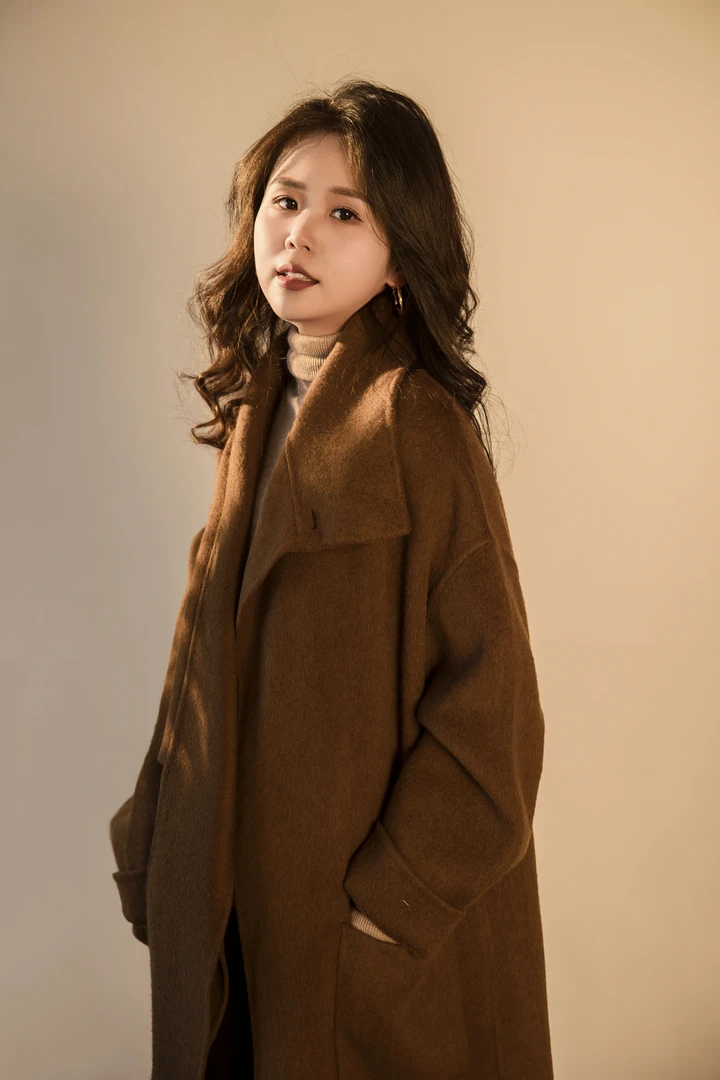 2023年新款秋冬羊绒大衣宽松中长款洋气时尚双面