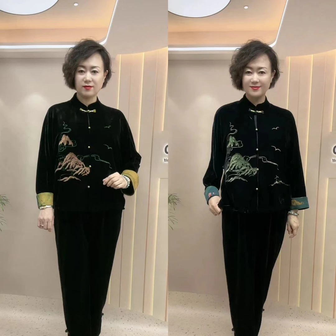 635#国风刺绣外套