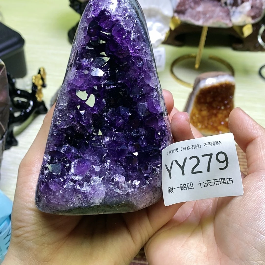 水晶天然水晶居家办公摆件未镶嵌