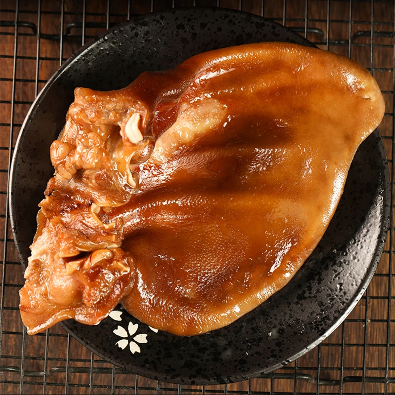 四川腊味猪耳朵烟熏腊猪耳特产腊肉农家猪头肉新年下酒菜年货川味