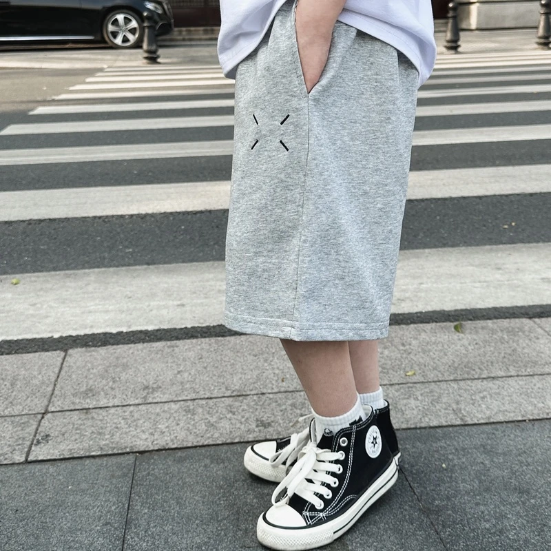 童装儿童短裤夏新款男童休闲五分裤洋气男孩宽松半裤夏季23028